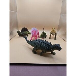 5 Vintage Modern Dinosaurs C004